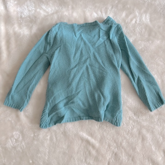 Girls Cotton Angora Blend Wrap Sweater Size XS 4 - Picture 6 of 6